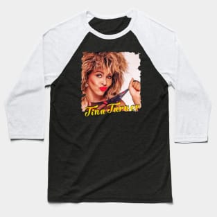 Tina Turner 80s Baseball T-Shirt